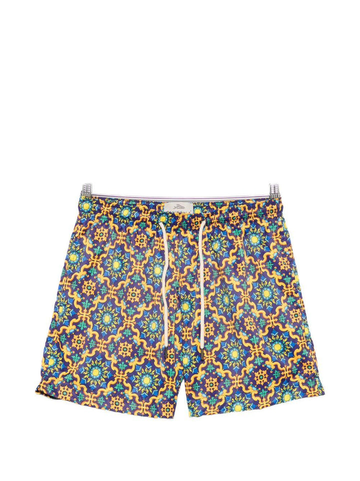 Costume da bagno fantasia con stampa geometrica 