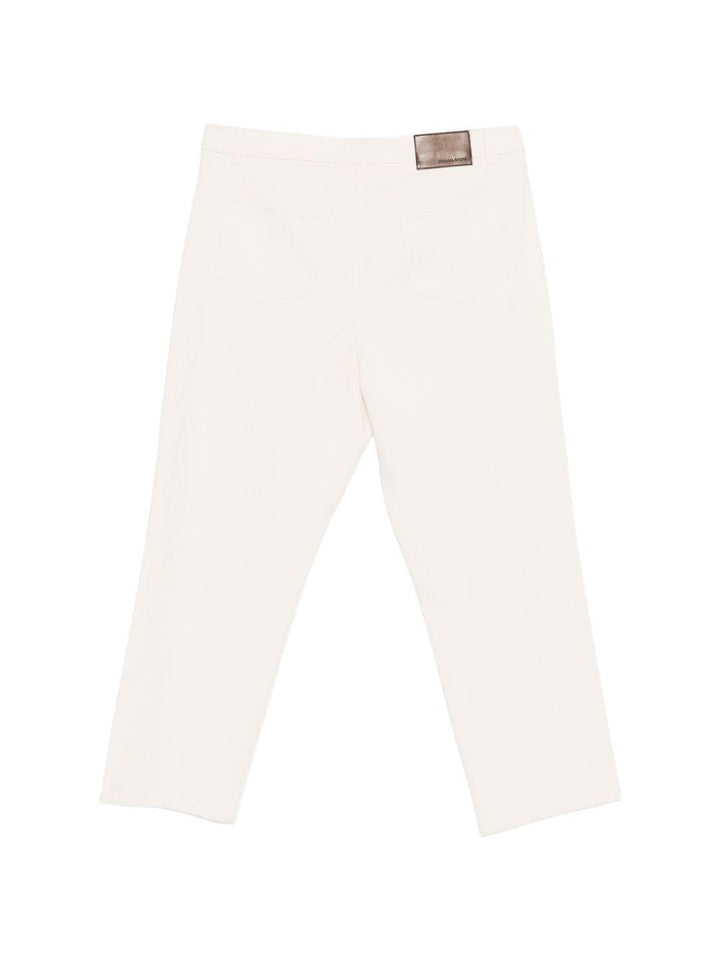 Jeans con bottoni 