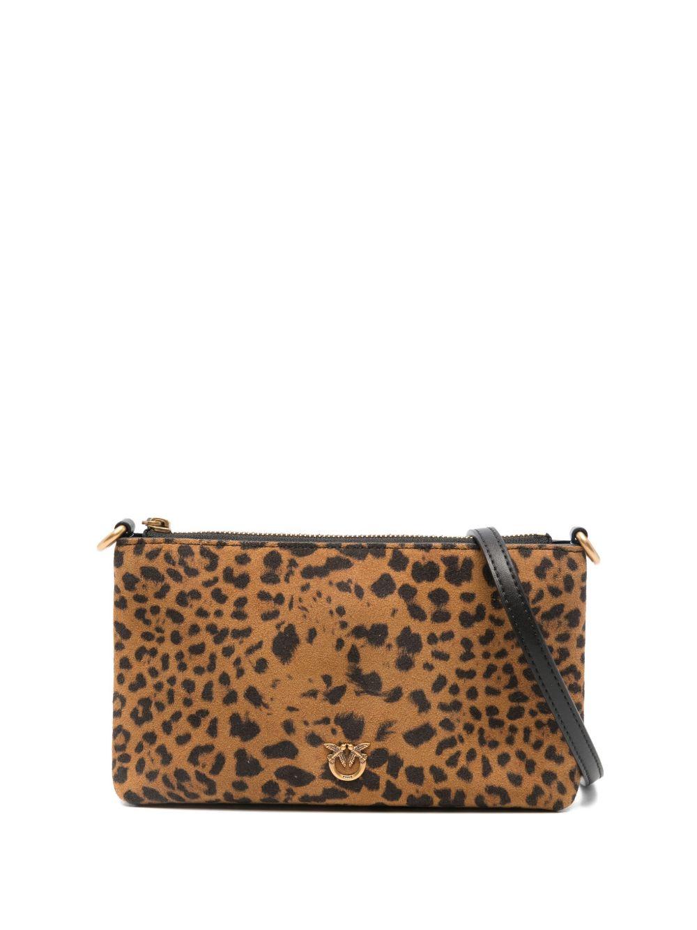 Borsa tote leopardata 
