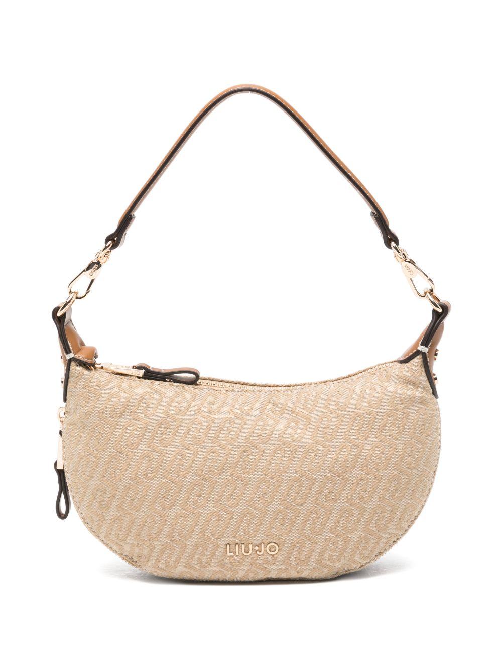 Borsa a spalla con monogramma 