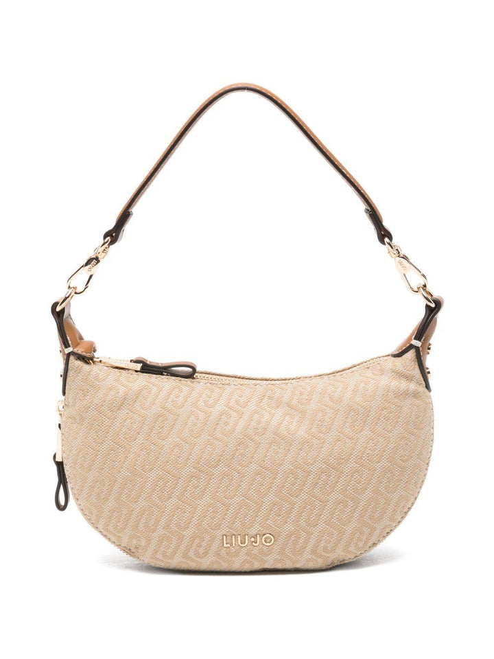 Borsa a spalla con monogramma 