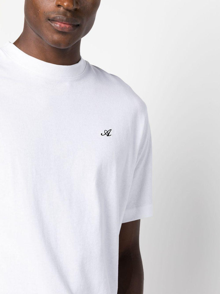 T-shirt con ricamo bianca 