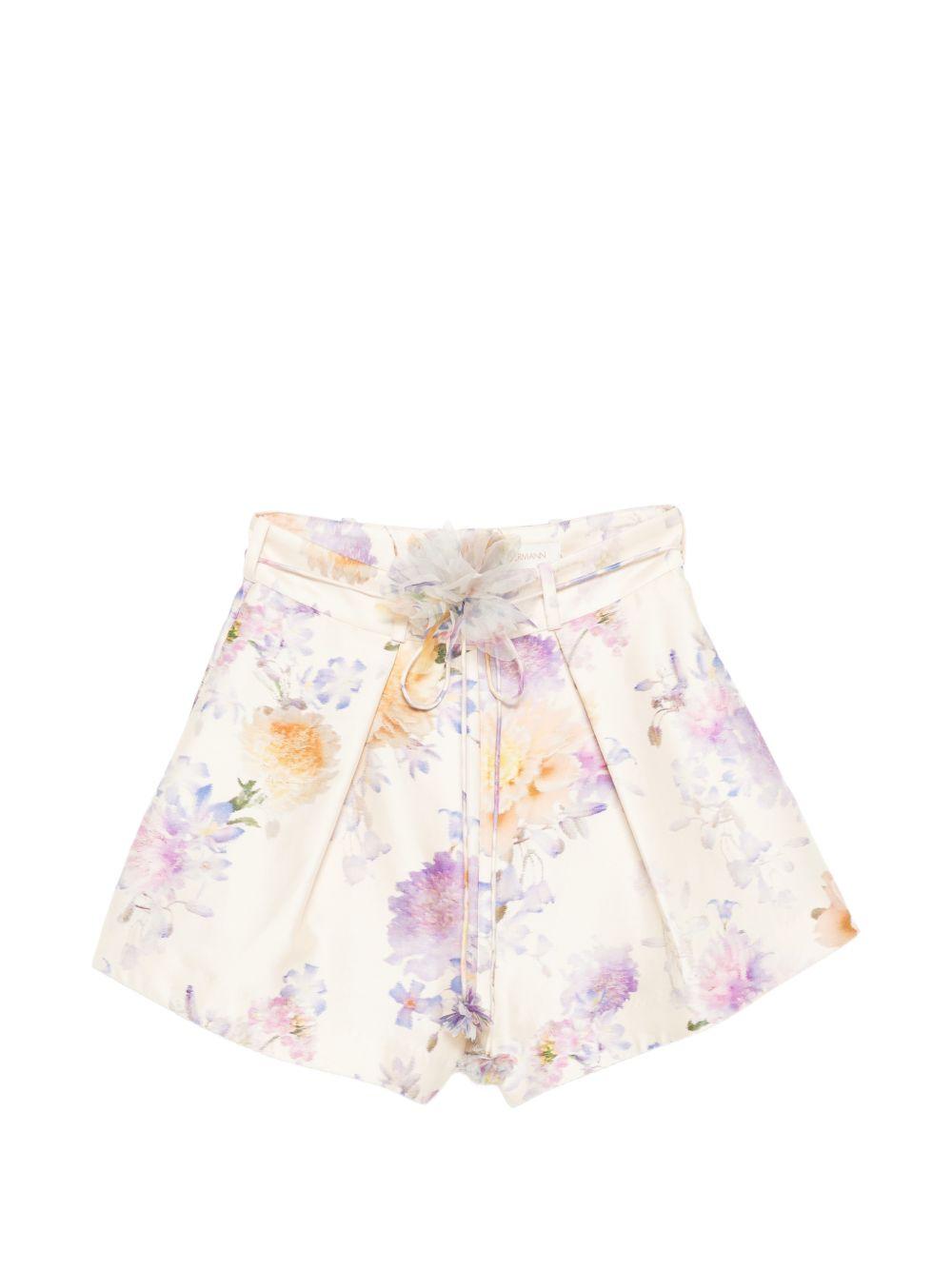 Shorts a fiori 