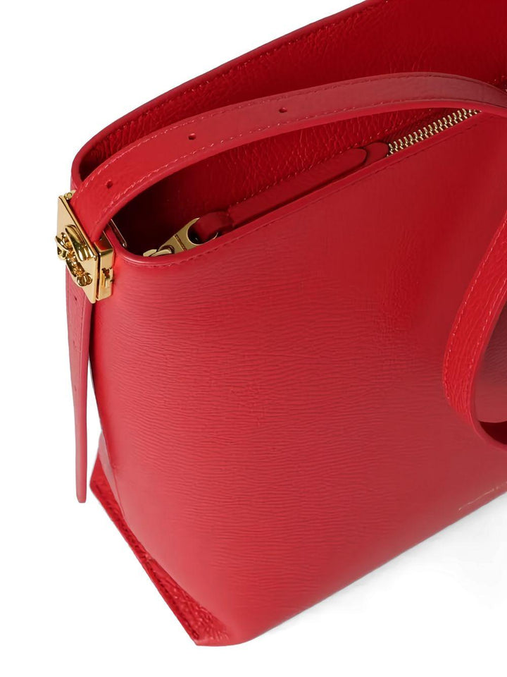 Borsa a spalla con logo 