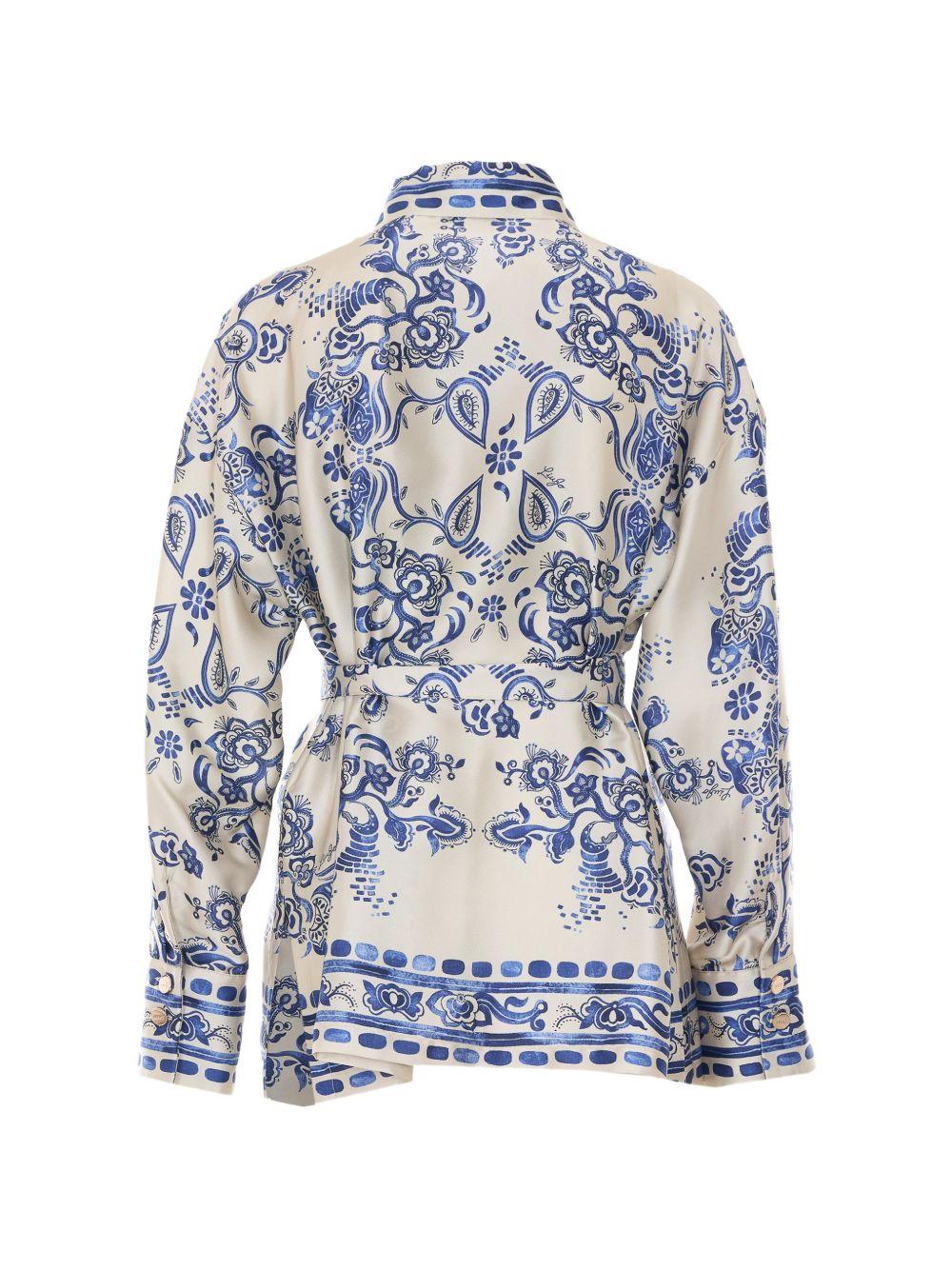 Camicia con cintura 
