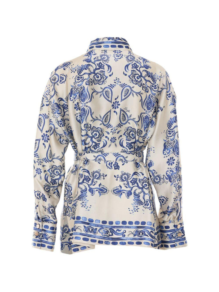 Camicia con cintura 