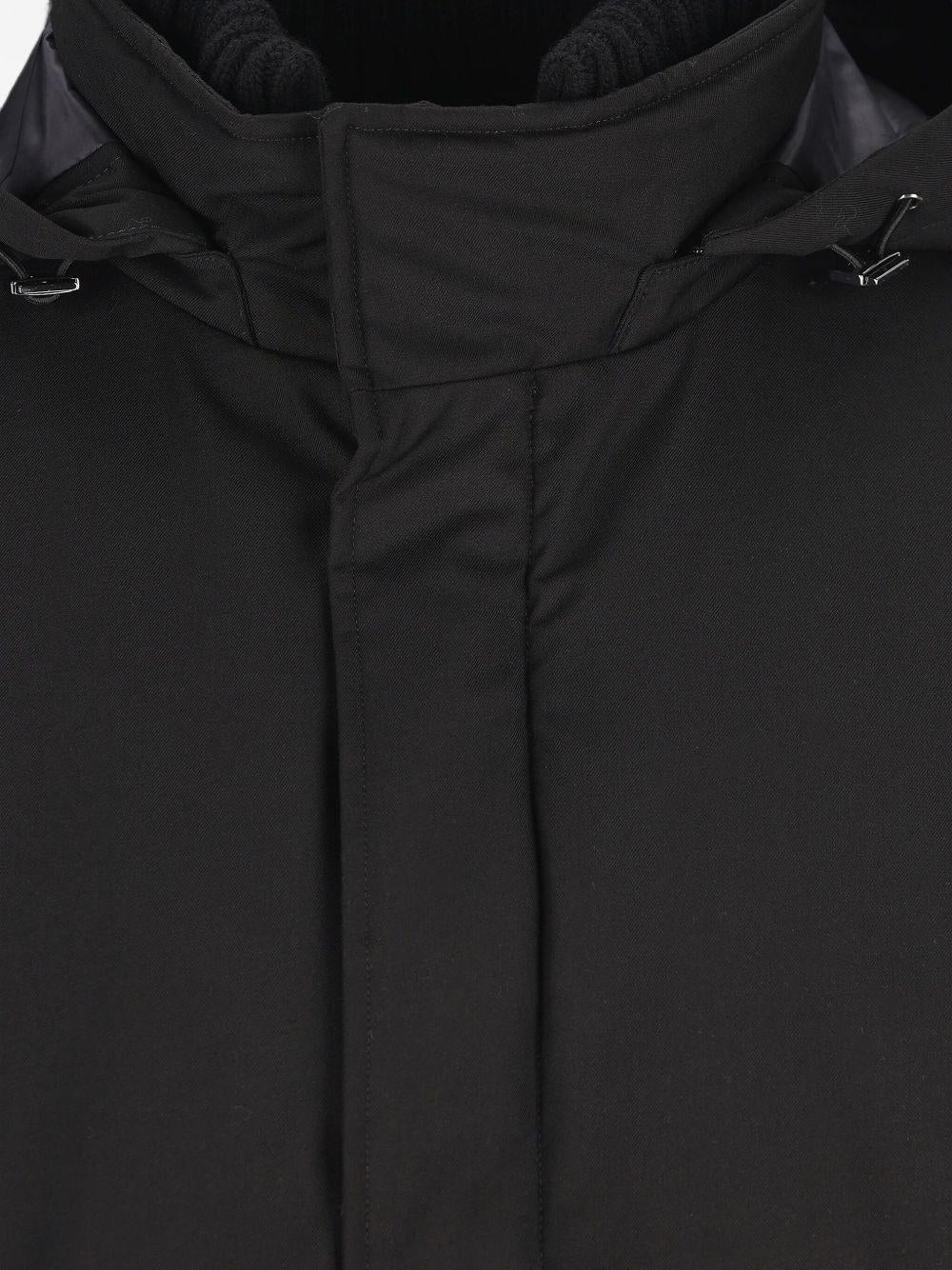 Cappotto imbottito nero 