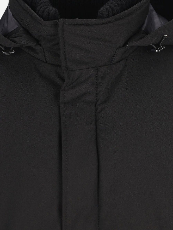 Cappotto imbottito nero 
