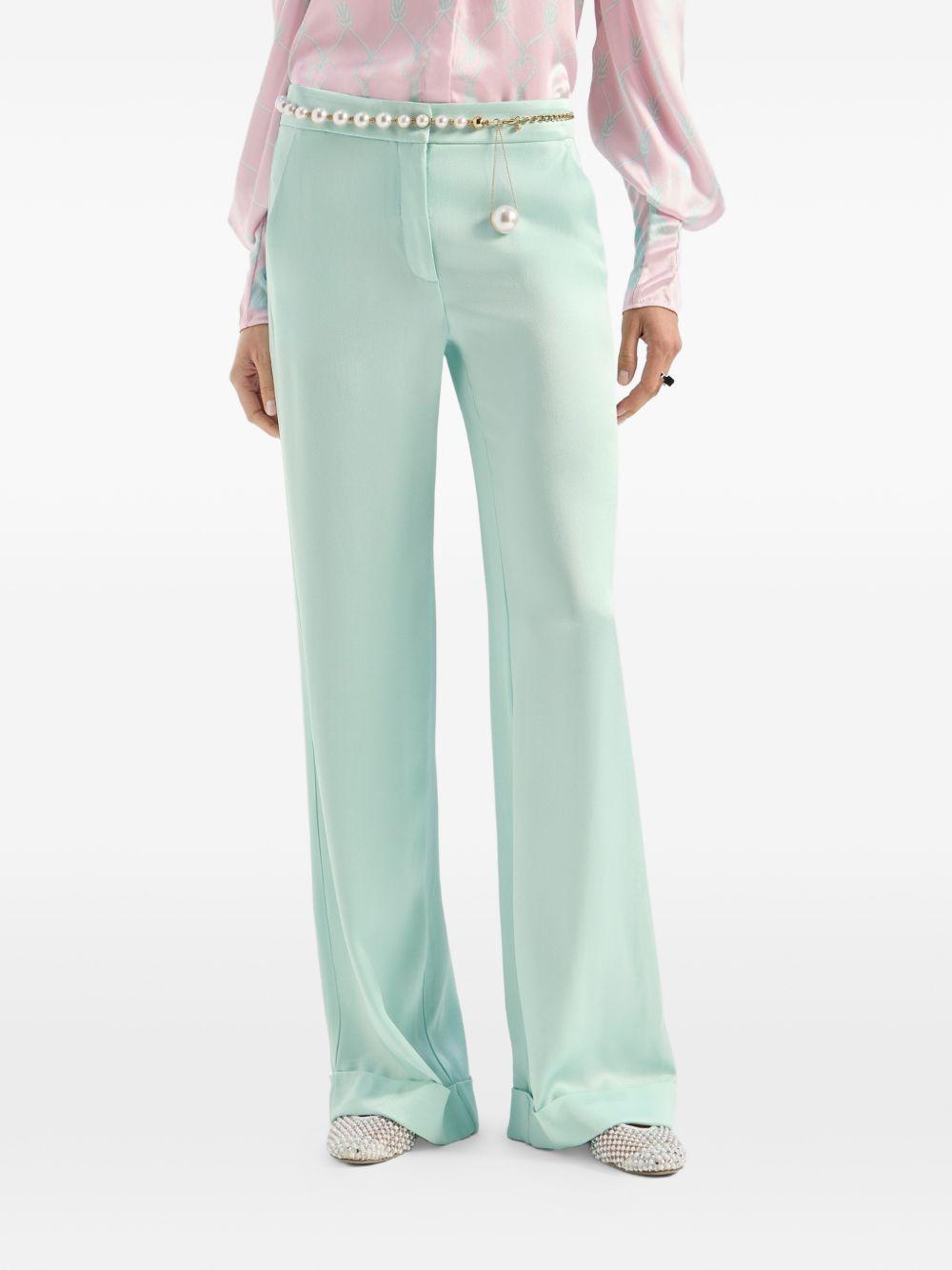 Pantaloni in raso 