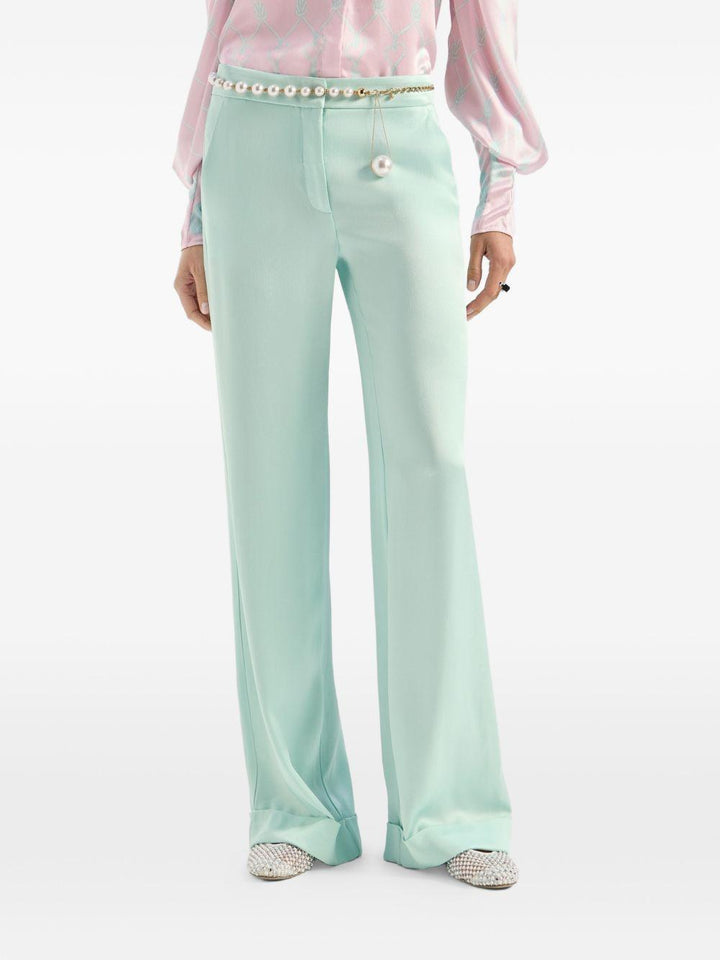 Pantaloni in raso 