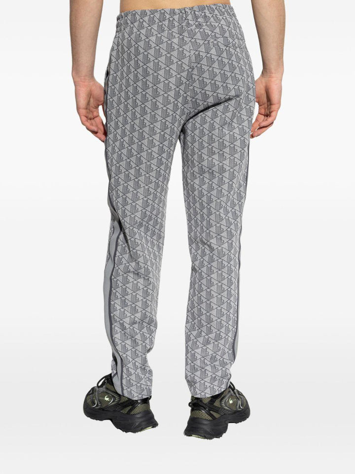 Pantaloni sportivi grigio jacquard 