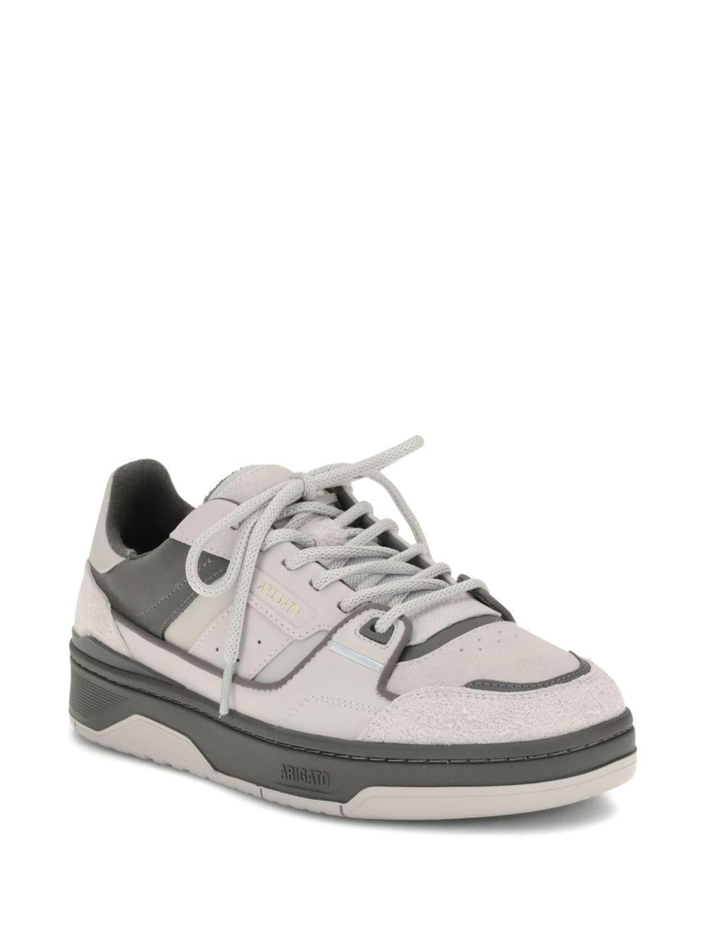 Sneakers grigio chiaro Clay in pelle 
