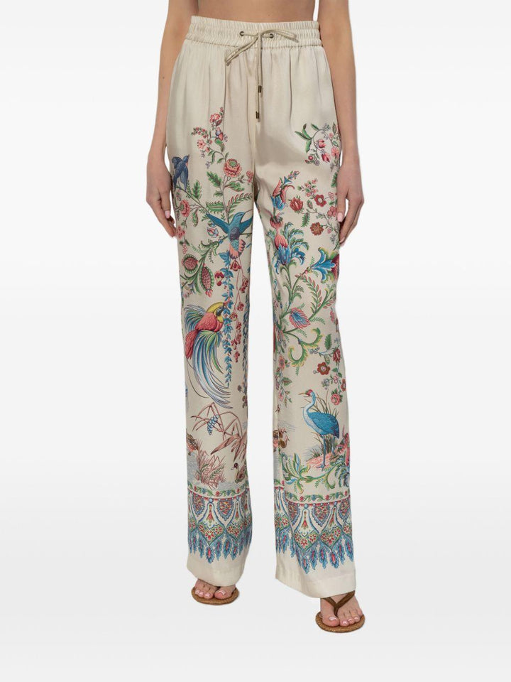 Pantaloni a fiori 