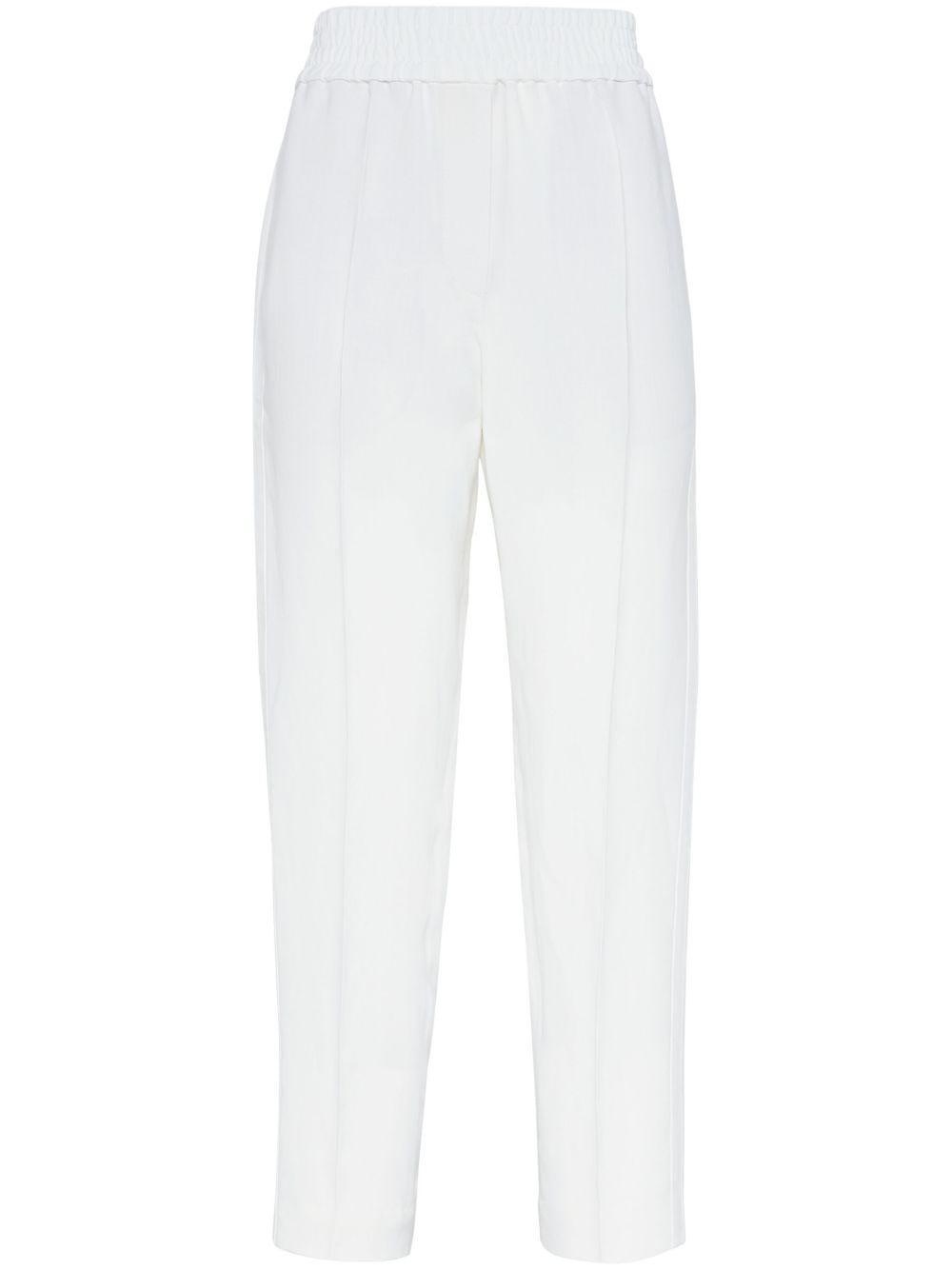 Pantaloni con elastico in vita 