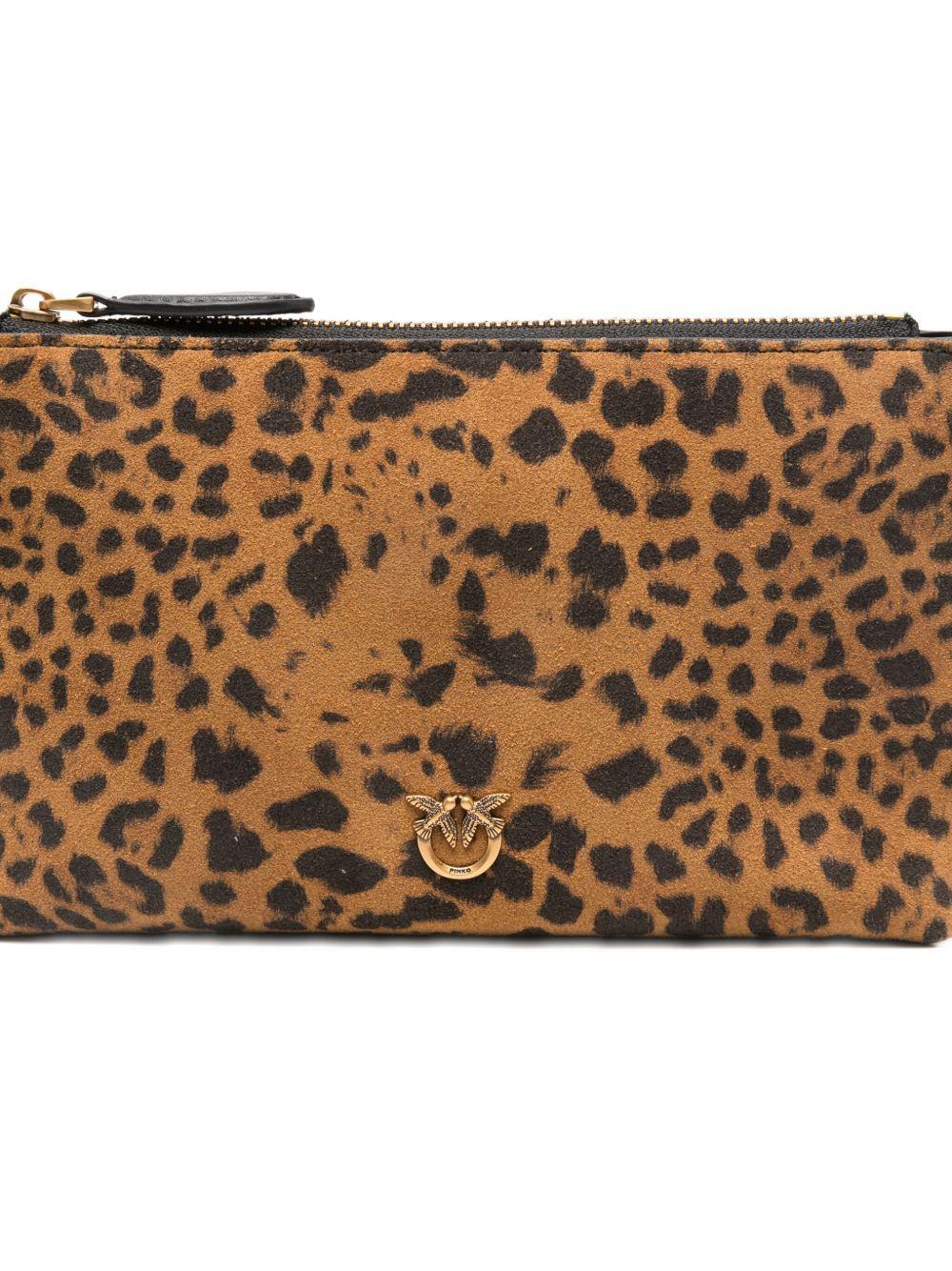 Borsa tote leopardata 