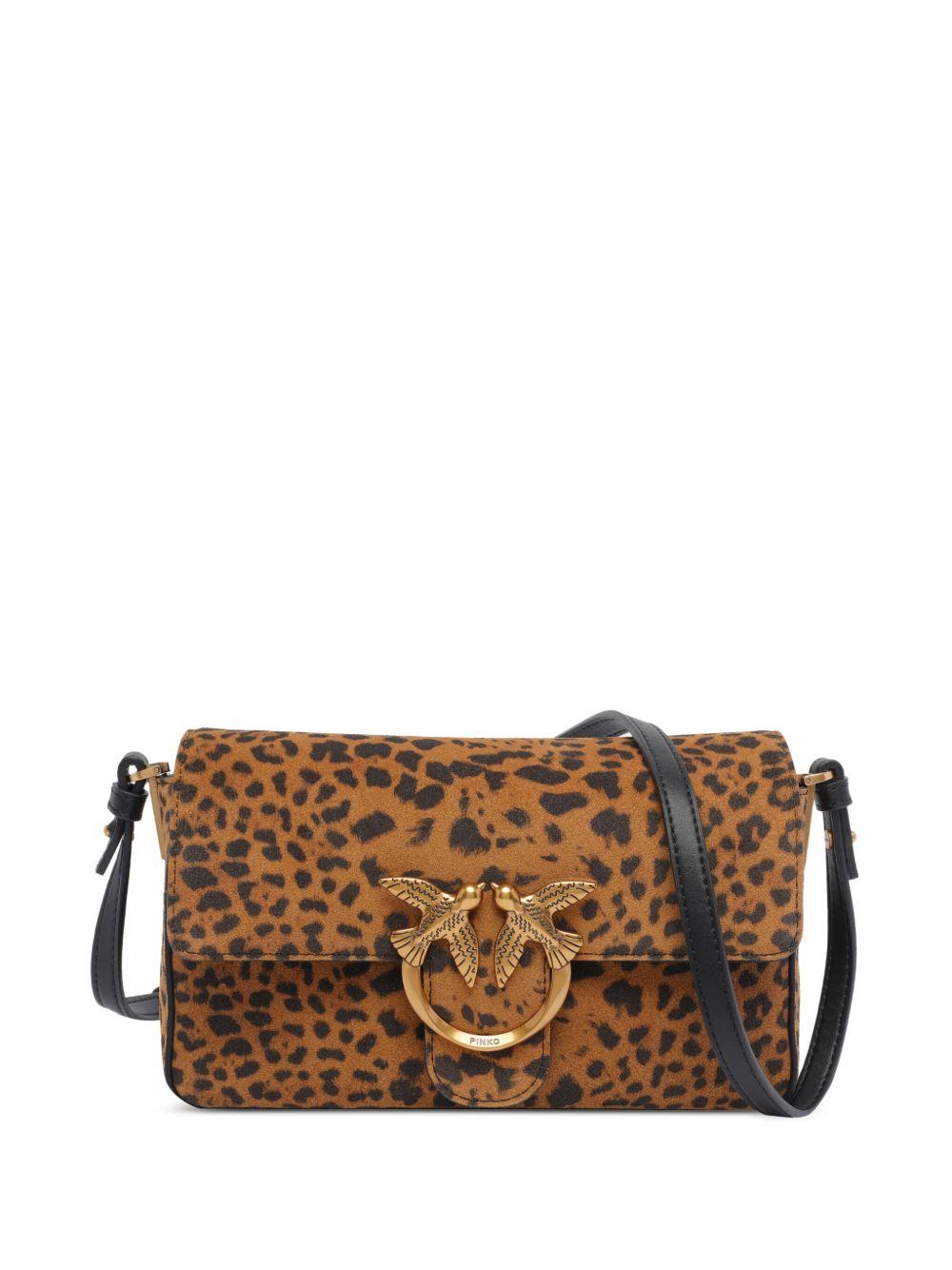 Borsa tote leopardata 