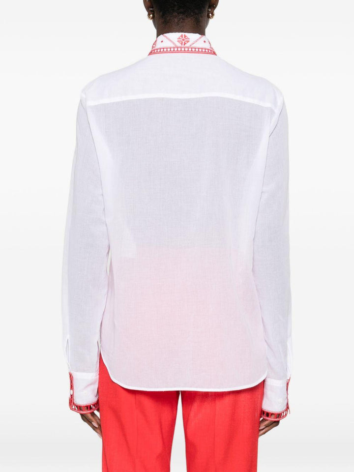 Camicia con ricamo 