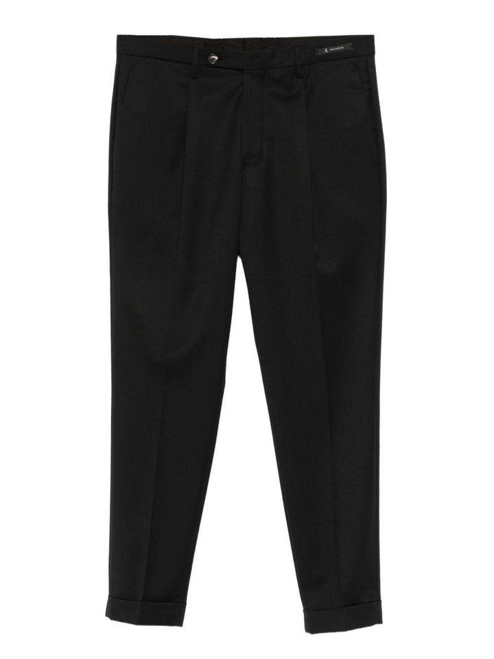 Pantaloni Mc Frederick con pieghe nero 