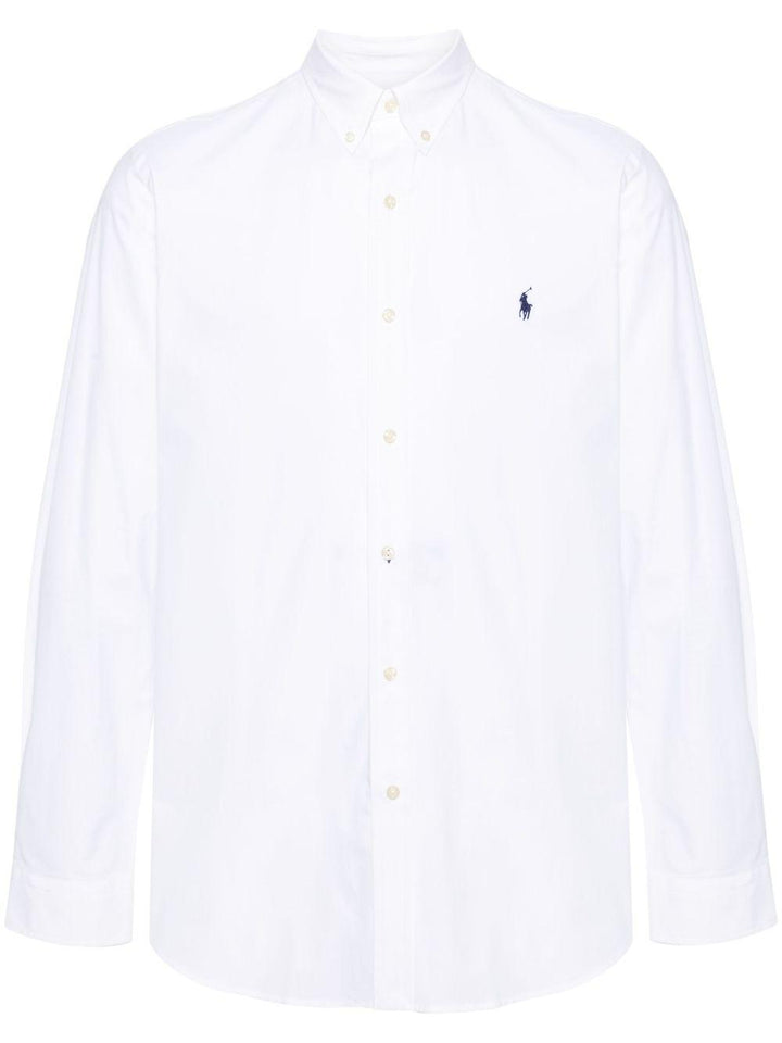 Camicia Polo Pony bianca 