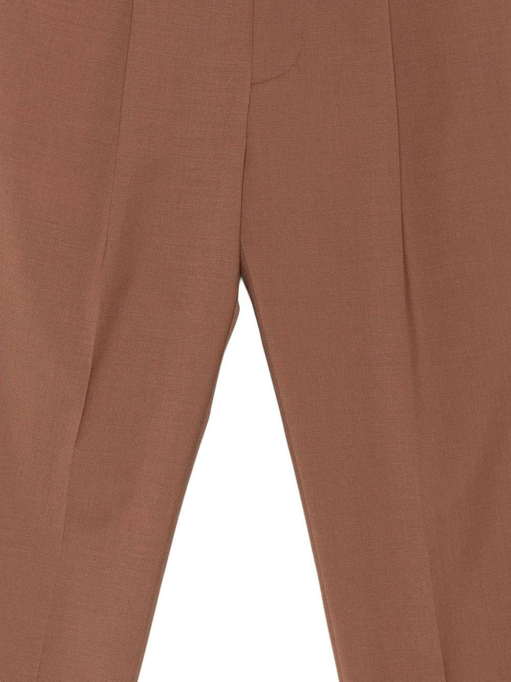 Pantaloni sartoriali mattone 