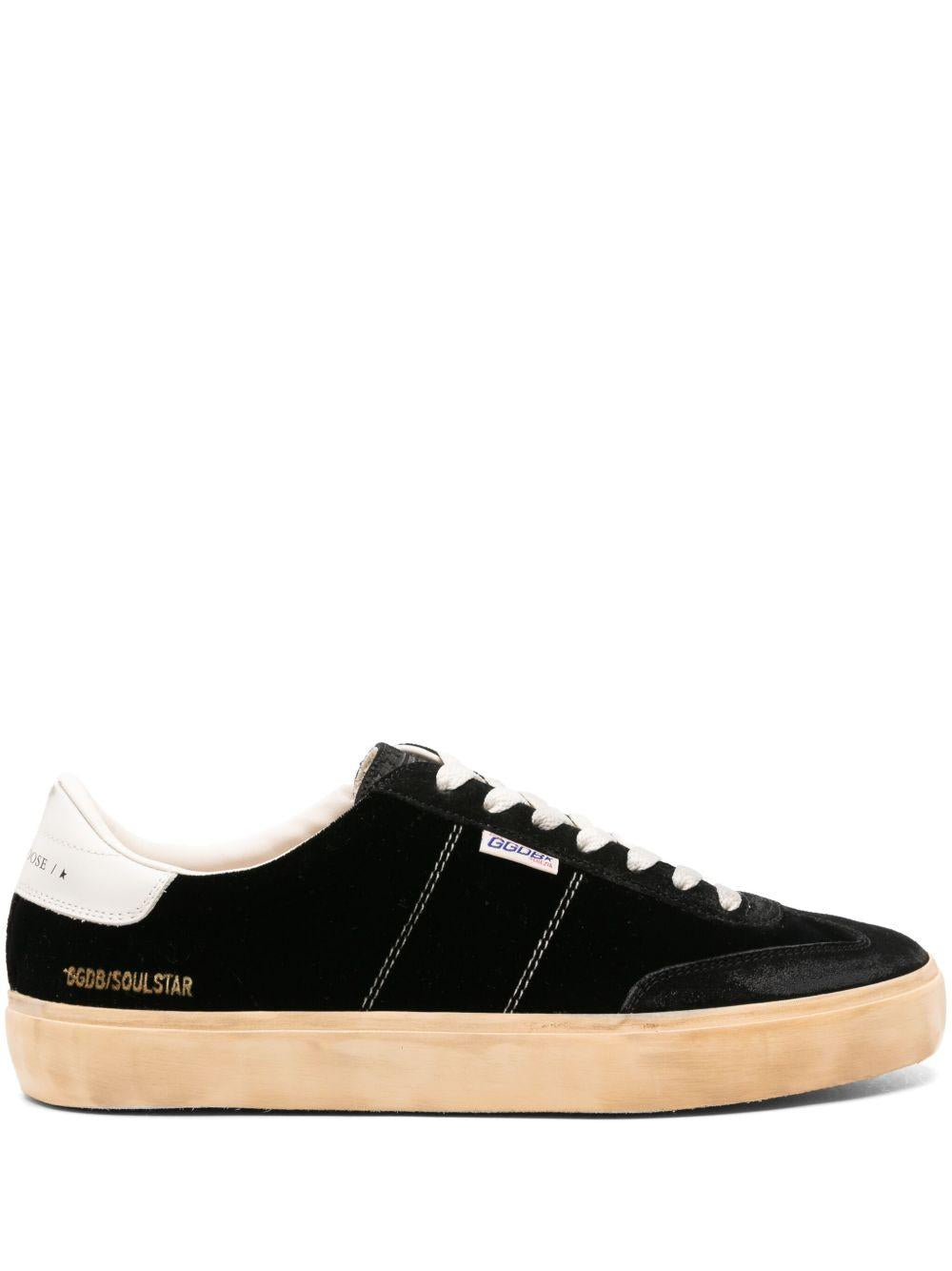 Sneakers Soul-Star nere in velluto 