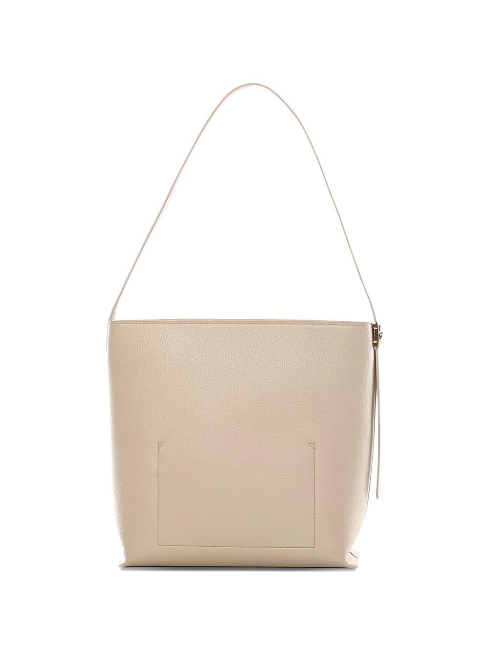Borsa a spalla con logo 
