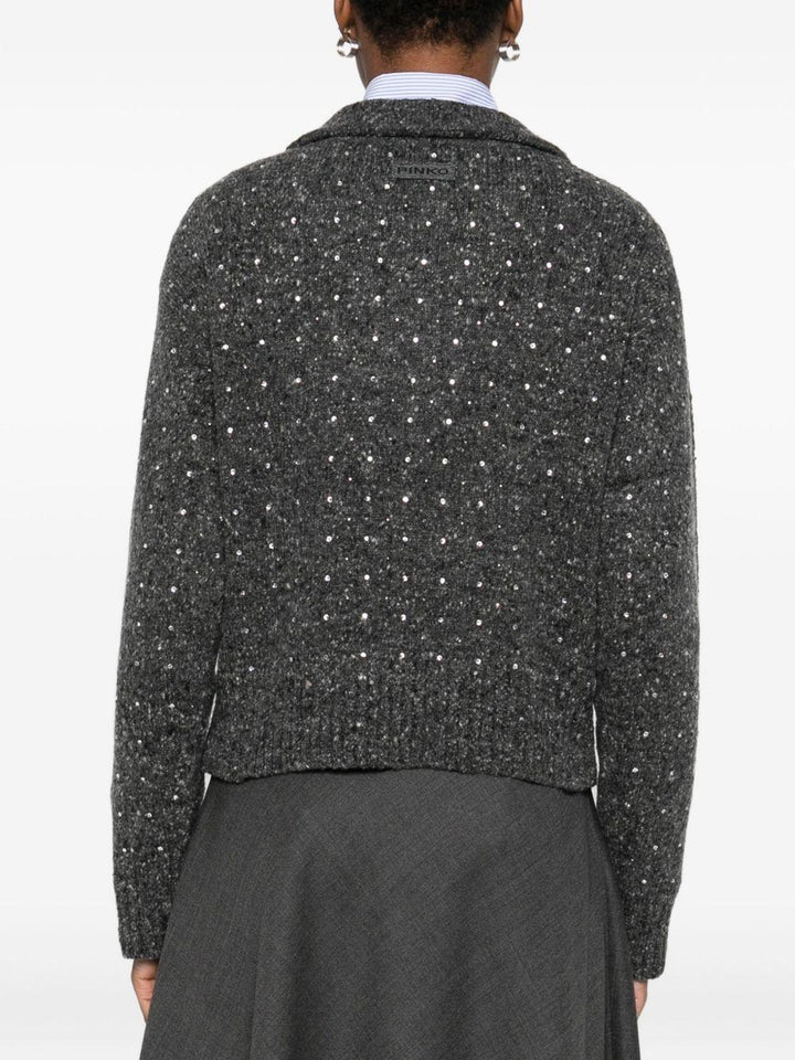 Maglione con strass 