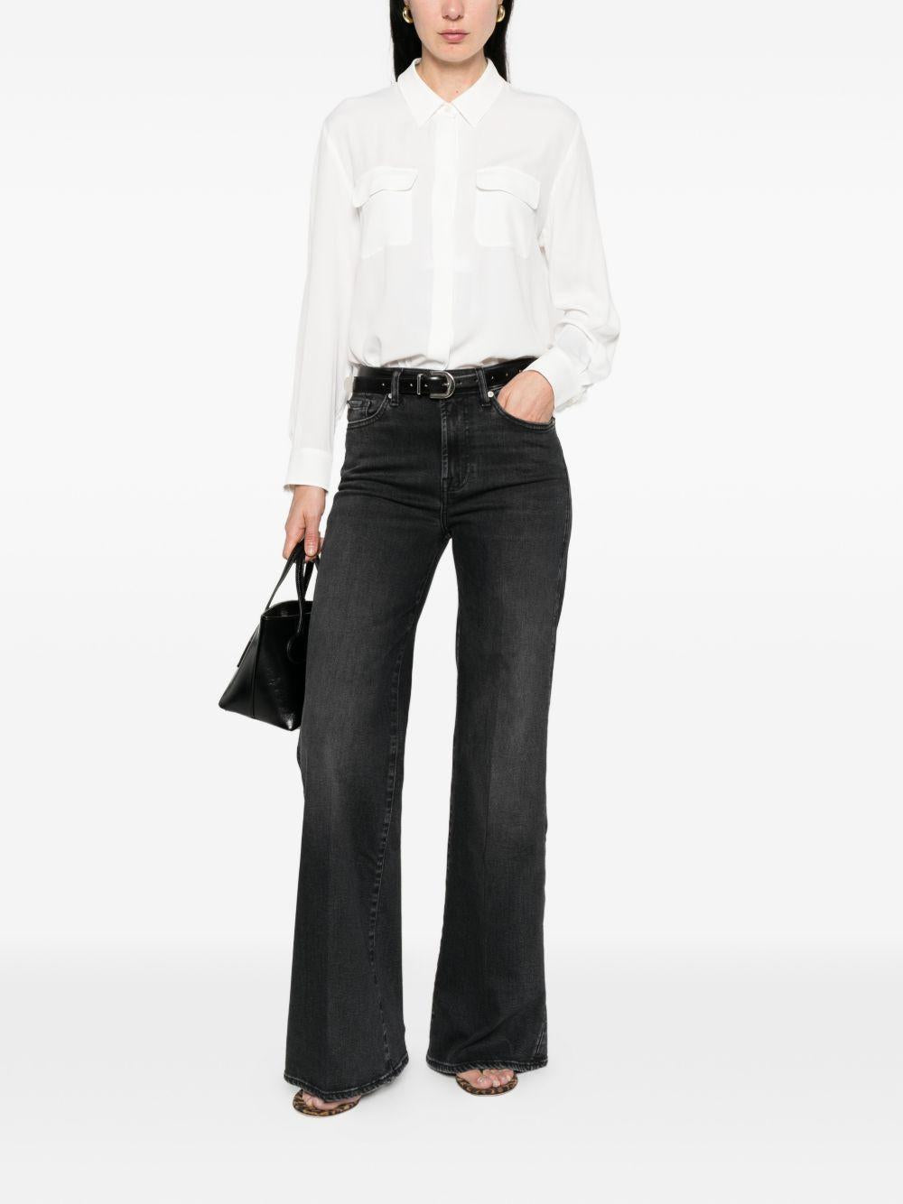 Camicia Febe con colletto e taschino 
