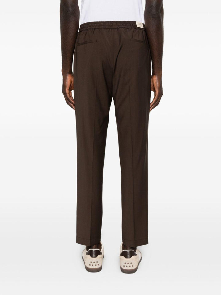 Pantaloni Wimbledons marrone con coulisse 