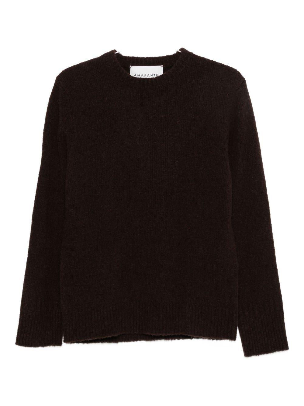 Maglione girocollo nero 