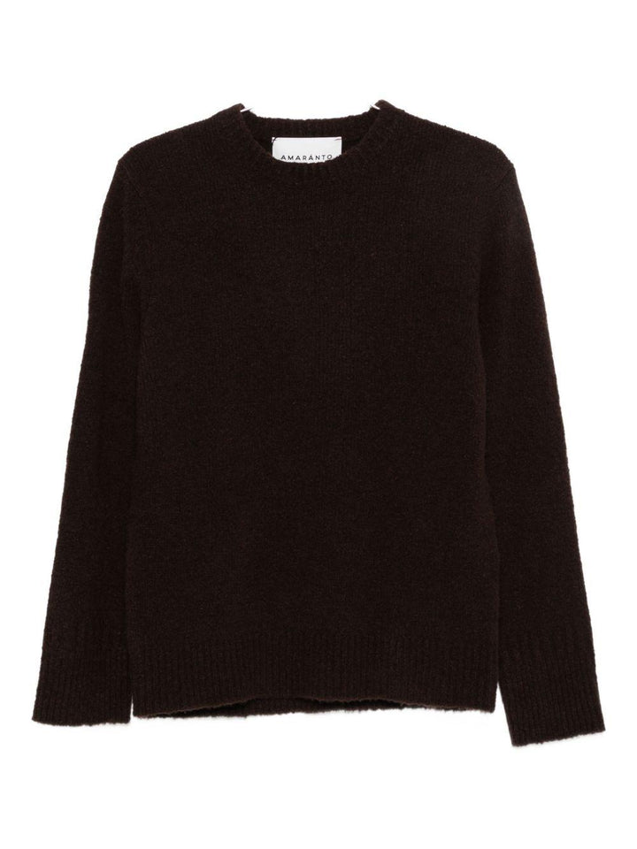 Maglione girocollo nero 