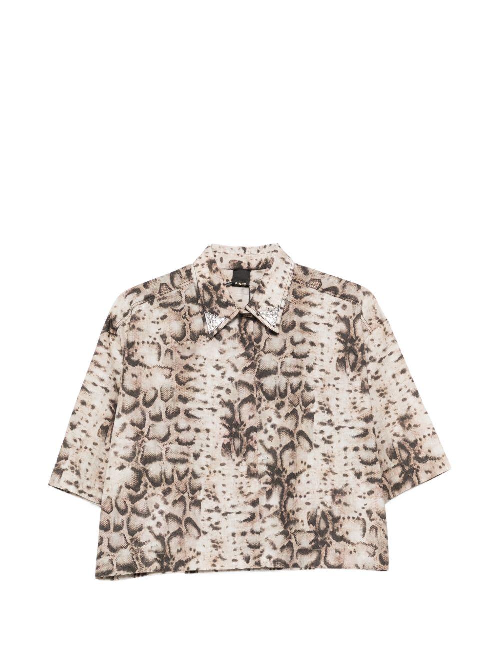 Camicia con stampa 