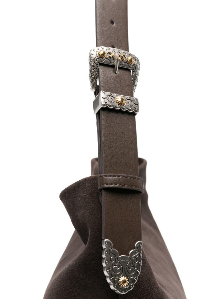 Borsa a spalla con fibbia 