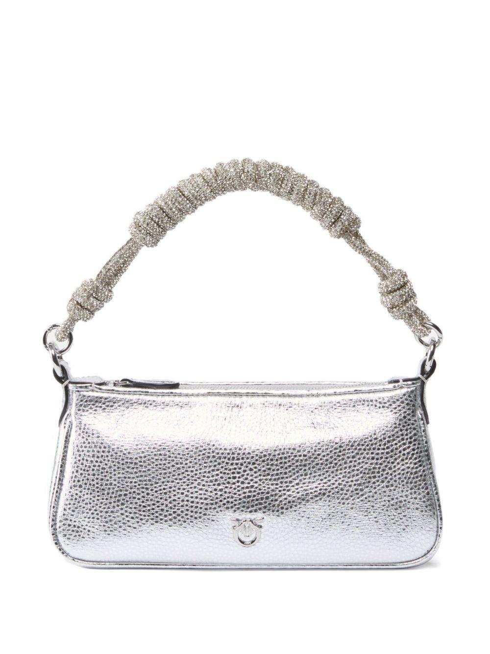 Borsa a spalla con decorazione 