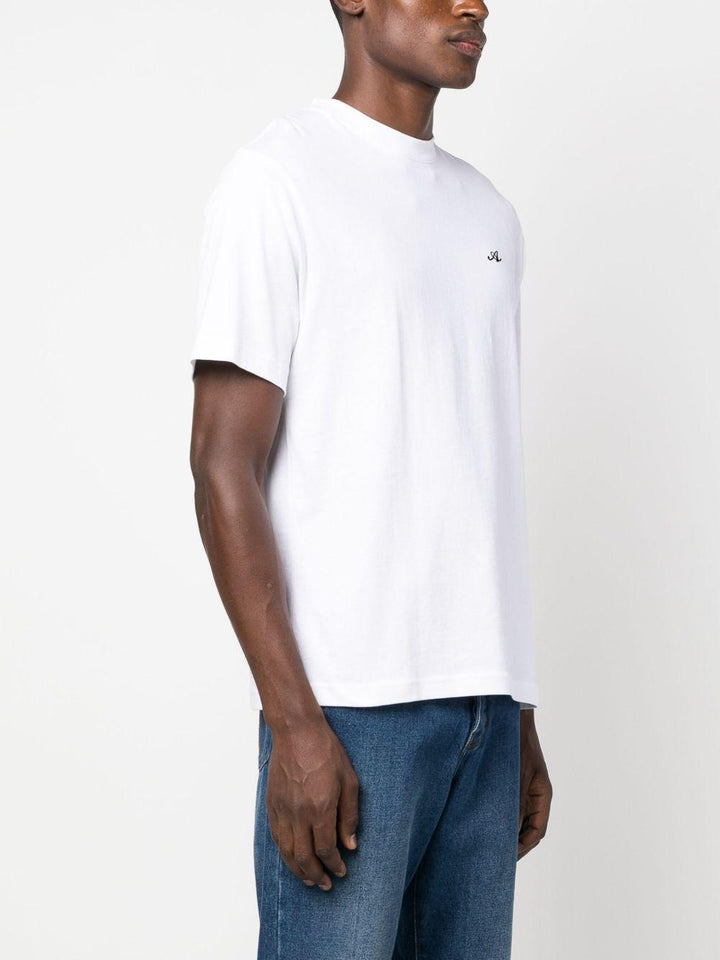 T-shirt con ricamo bianca 