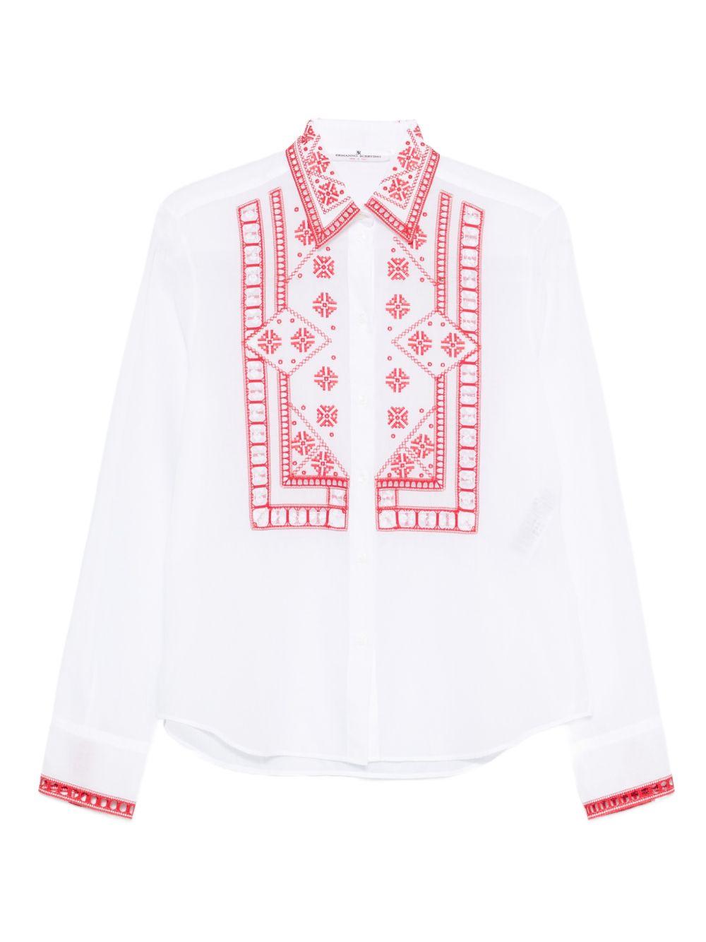Camicia con ricamo 