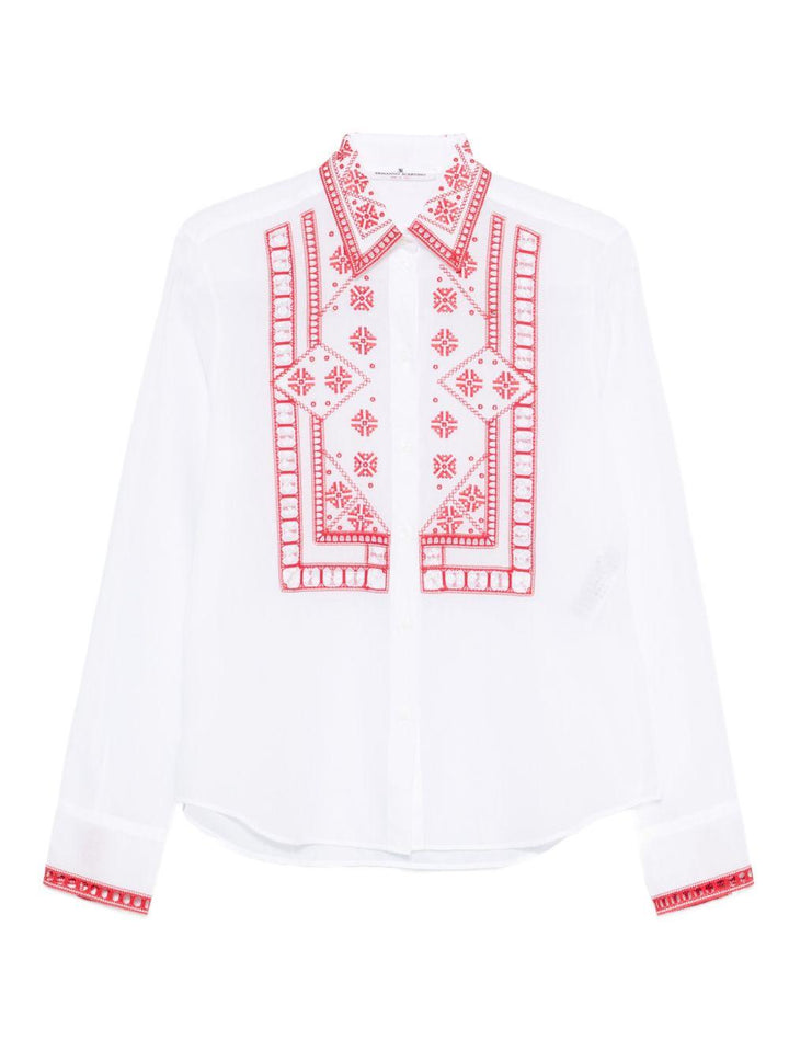 Camicia con ricamo 