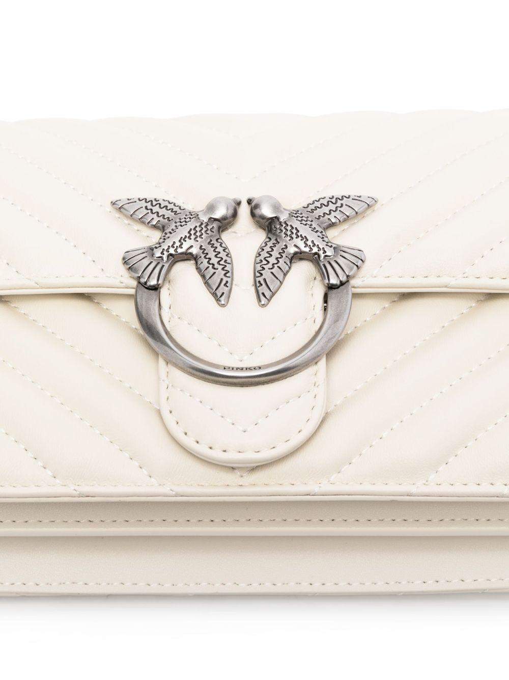 Borsa a tracolla Love One trapuntata 