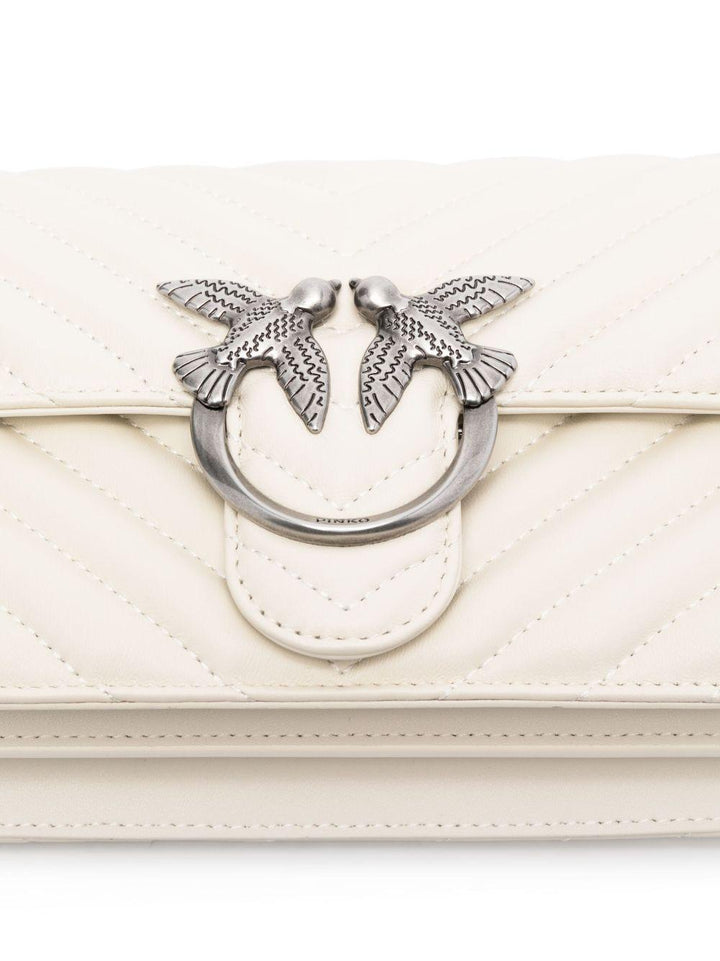 Borsa a tracolla Love One trapuntata 