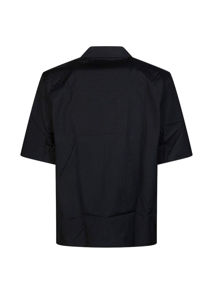 Camicia S-Mac nera maniche corte 