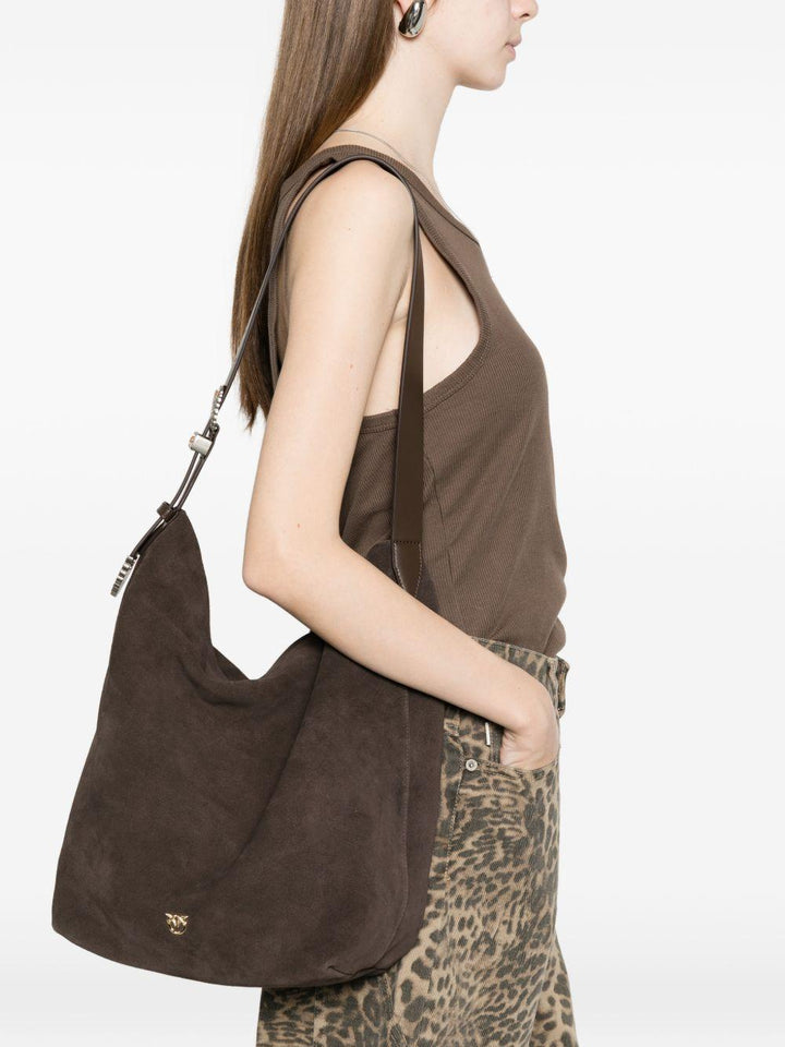 Borsa a spalla con fibbia 