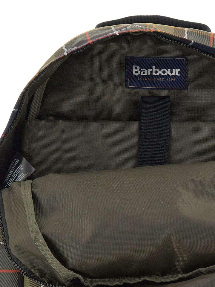 Zaino verde tartan 