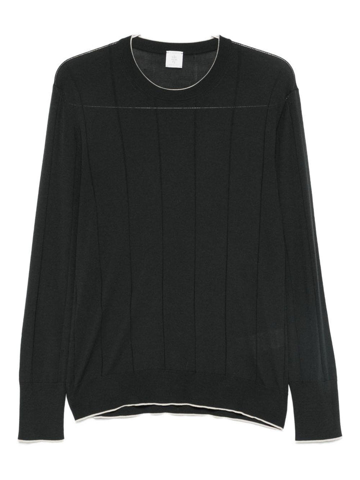 Maglione girocollo nero 