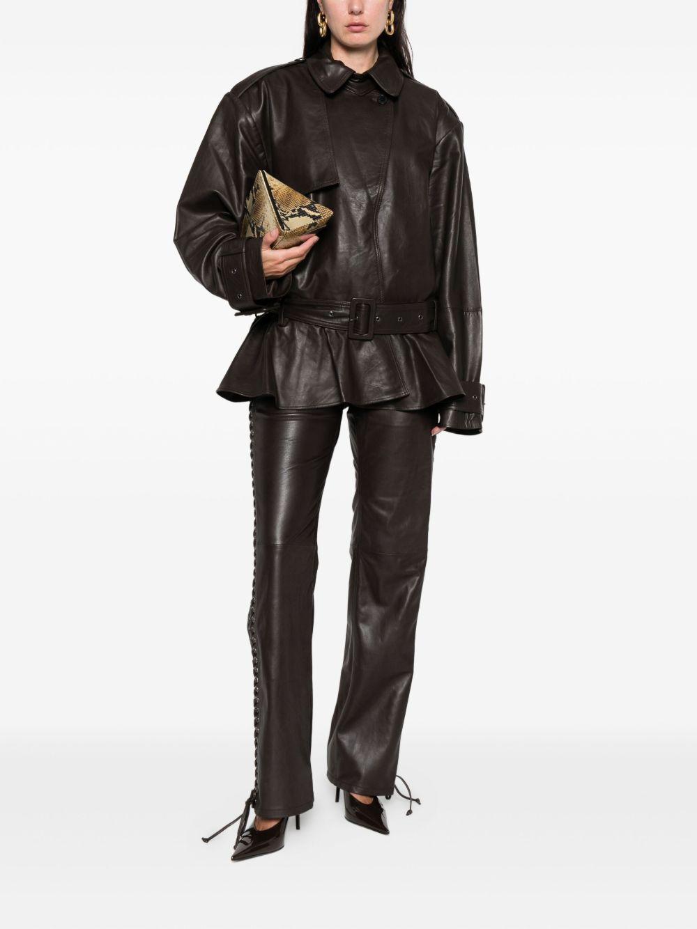 Bomber in pelle 