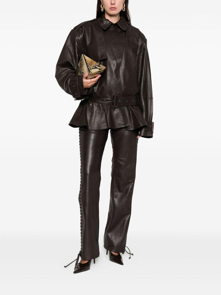 Bomber in pelle 