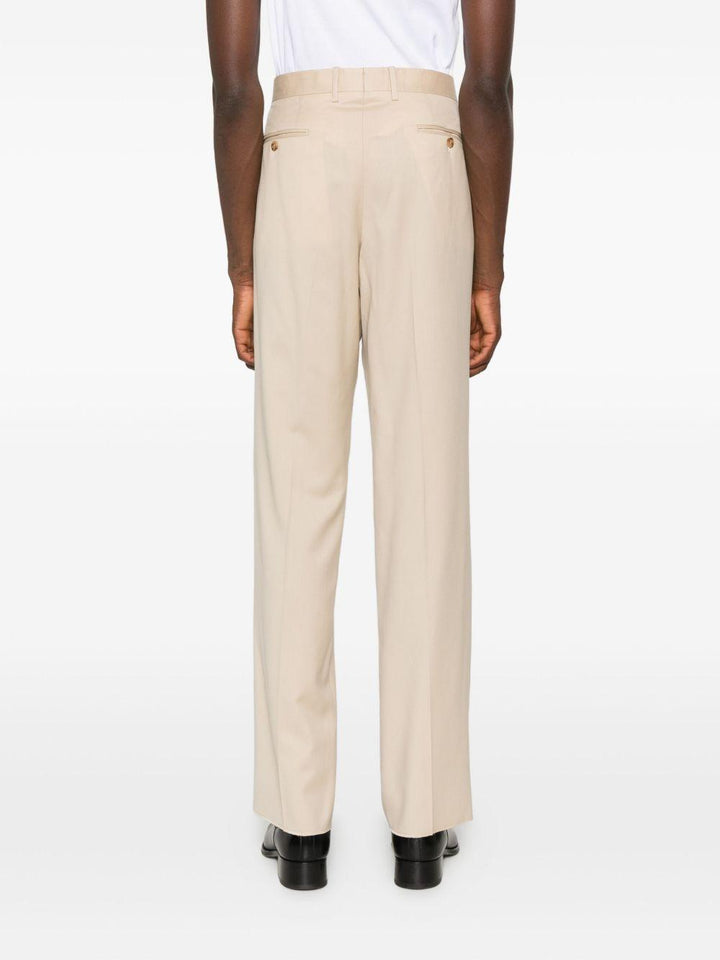 Pantaloni beige dritti 