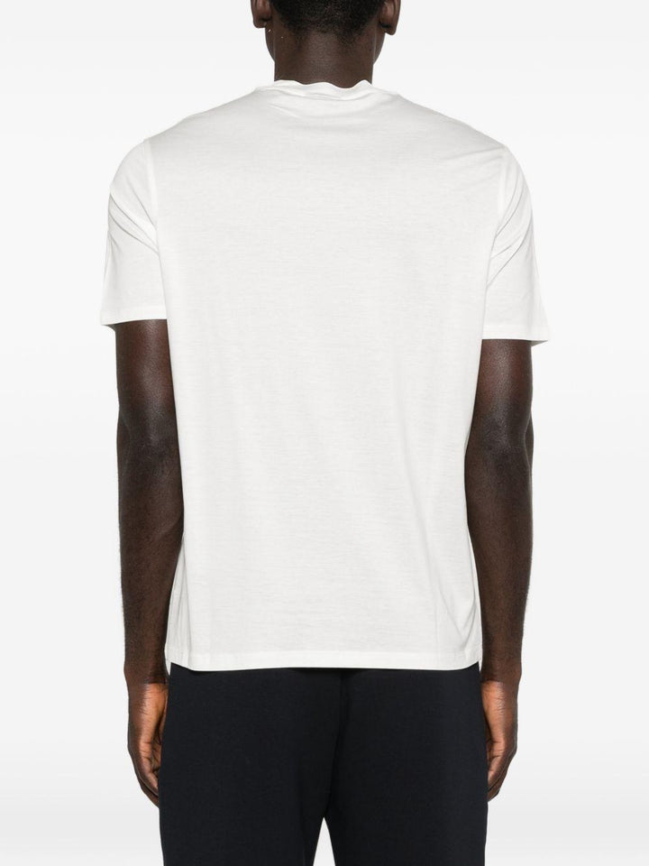 T-shirt bianca con logo 