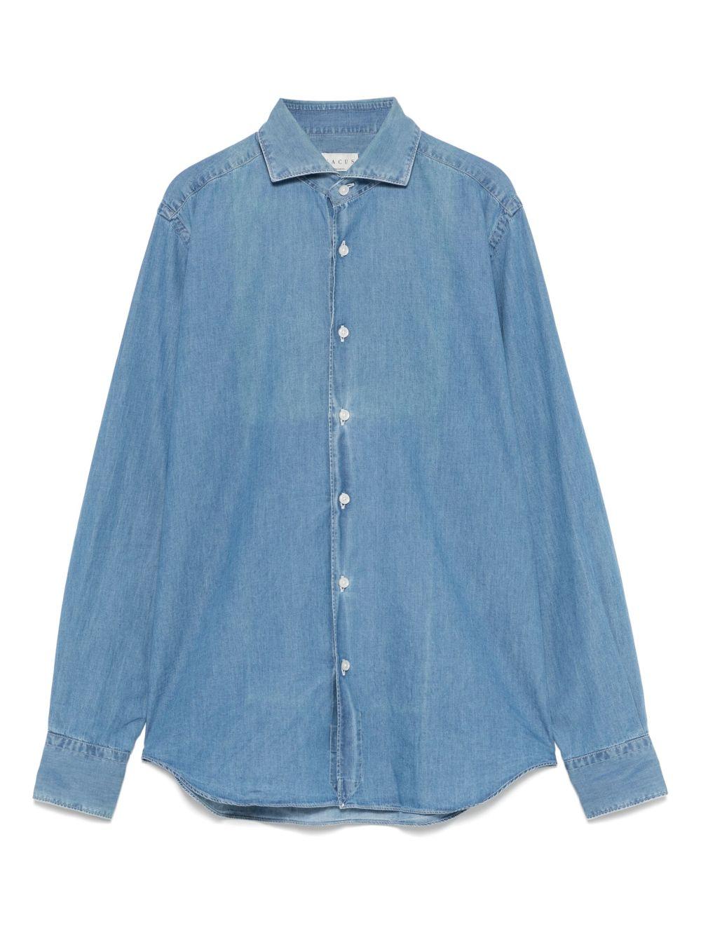 Camicia denim indaco 