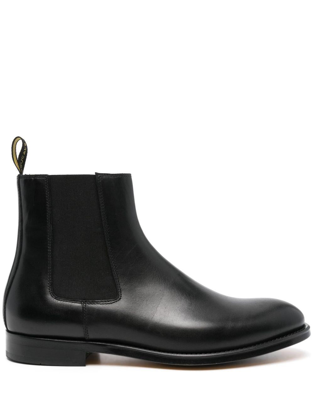 Stivali Chelsea slip-on neri 