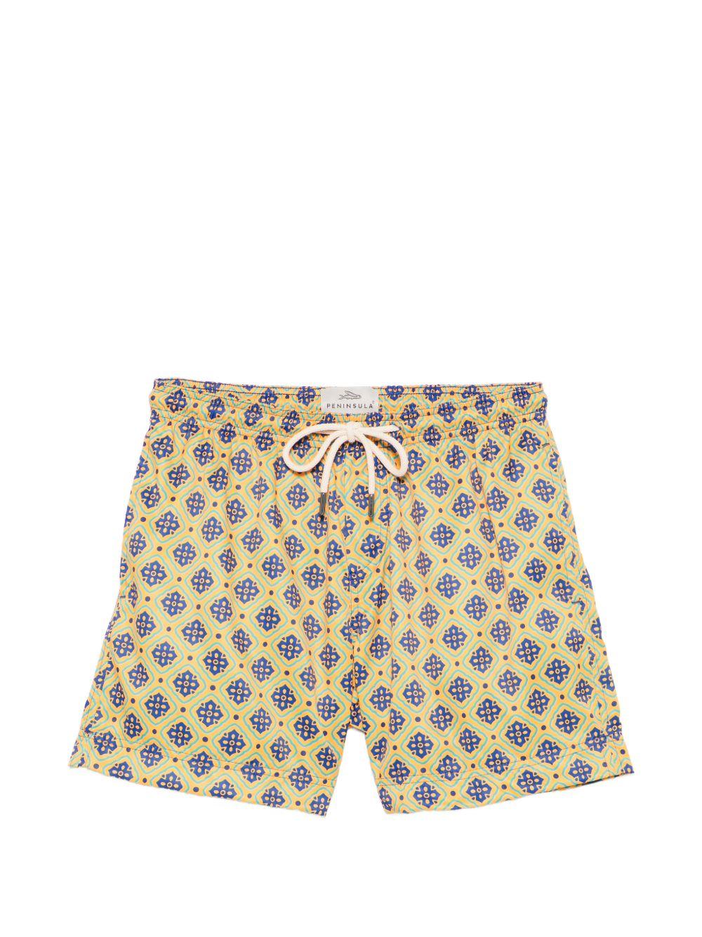 Costume da bagno Pantelleria con stampa geometrica 